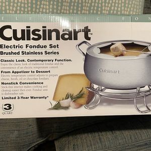 Cuisinart Fondue set